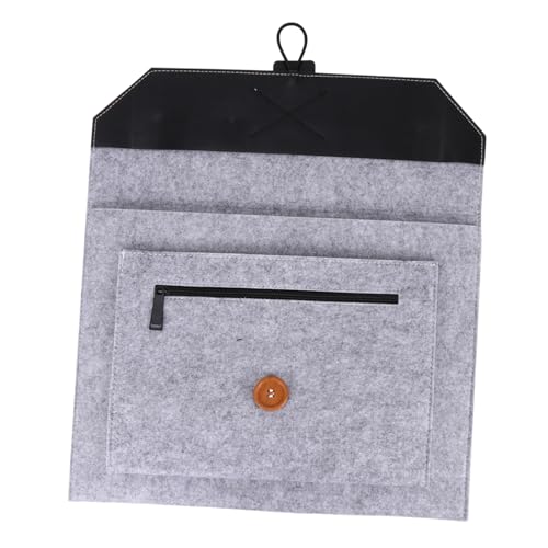 Gatuida Laptoptasche Filz Schutz Hülle Business Computer Tasche Multifunktional für Stilvoll Sicher Dokumentenfach Alltag Büro Freizeit von Gatuida