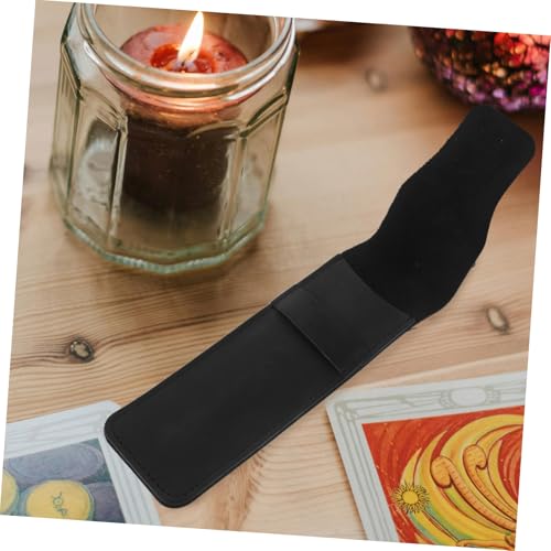 Gatuida Leder Federmäppchen Klein Vintage Pen Sleeve Stiftschutzhülle Leicht Tragbar Stilvoll für Füllfederhalter und Stifte für Schule Büro und Reisen von Gatuida