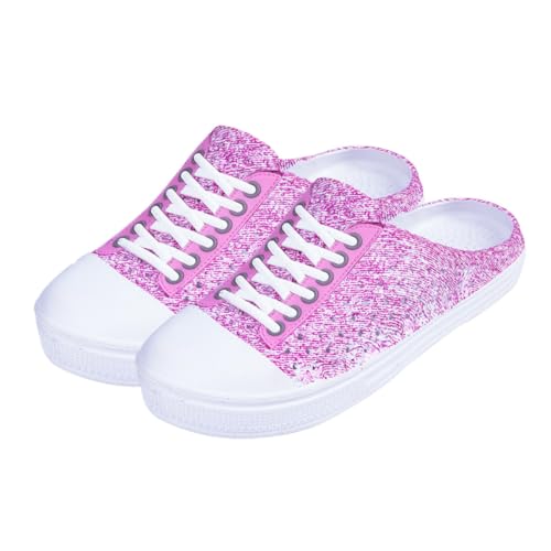 Gatuida Leichte Atmungsaktive Damensandalen mit Rutschfester Komfortable Flexible Sommerschuhe für Strand Garten und Pool Modische Bequeme Slippers Flach von Gatuida