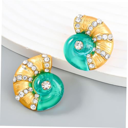 Gatuida Leichte Conch Ohrstecker Damen Ohrschmuck Party Ohrringe Robust Verformungsfest von Gatuida