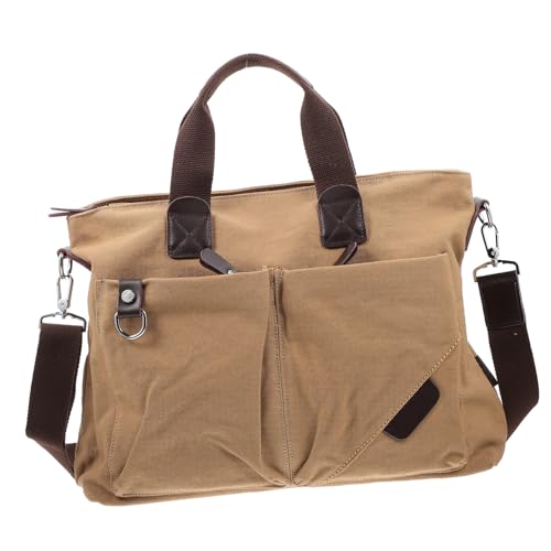 Gatuida Leichte Herren Umhängetasche Business Freizeit Casual Bag aus Hochwertigem Atmungsaktivem Nylon mit Verstellbarem Schultergurt Praktische One Shoulder Bag für Reisen und Alltag in von Gatuida