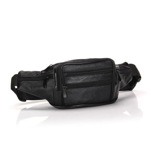Gatuida Leichte Hüfttasche aus Kunstleder mit Großer Kapazität Verstellbarer Gurt Multifunktional als Bauchtasche oder Crossbody Bag für Herren und Damen für Outdoor Sport Reisen und von Gatuida