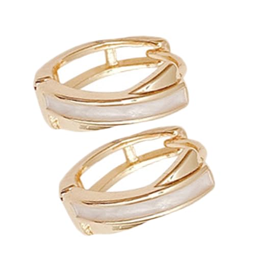 Gatuida Leichte Kleine Creolen Ohrringe Damen Langlebig Modisch Geometrisch Vielseitig für Alltag und Besondere Anlässe von Gatuida