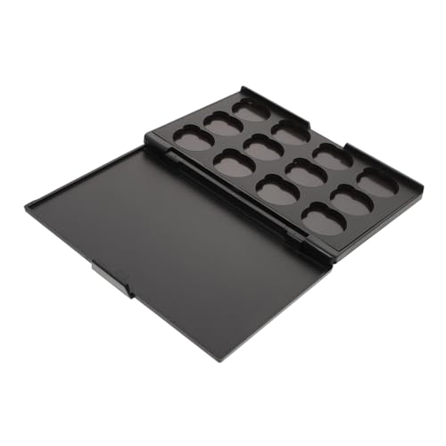 Gatuida Leichte Langlebige Magnet Make up Palette Großer Leerer Lidschattenbehälter Tragbare Kosmetikbox für Lidschatten Highlighter für Reisen und DIY Make up von Gatuida