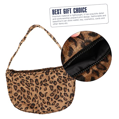 Gatuida Leopardenmuster Damen Umhängetasche Armpit Bag Modisch Strapazierfähiges Material Schultertasche Für Party Alltag Freizeit von Gatuida