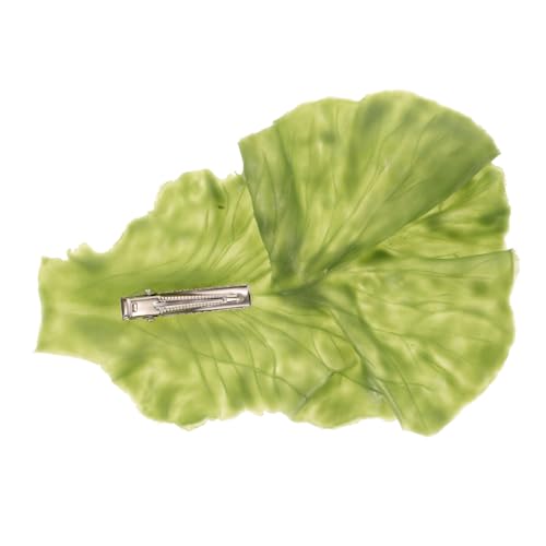 Gatuida Lettuce Leaf Haarclip Frauen Leichtgewichtiger Haarklammer Grünes Design Versatile Styling für Alltag und Cosplay von Gatuida