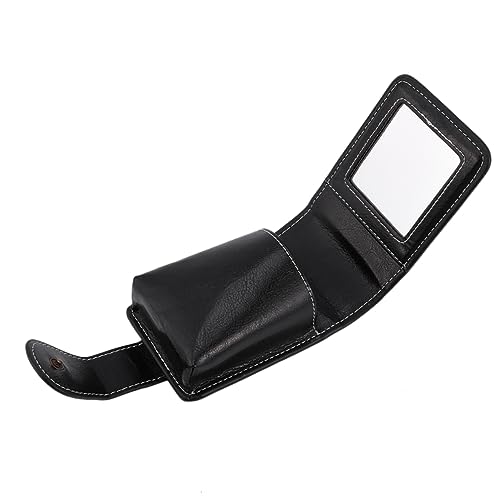 Gatuida Lippenstift Tragetasche mit Spiegel Kleine PU Kosmetiktasche Tragbarer Lippenstift Organizer für Frauen Eleganter Lippenstifthalter für Unterwegs Schminktasche für Handtasche von Gatuida