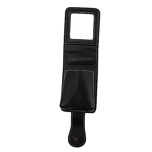 Gatuida Lippenstift Tragetasche mit Spiegel Kleine PU Leder Tasche für Damen Eleganter Kosmetikkoffer für Unterwegs für Reisen und Alltag von Gatuida