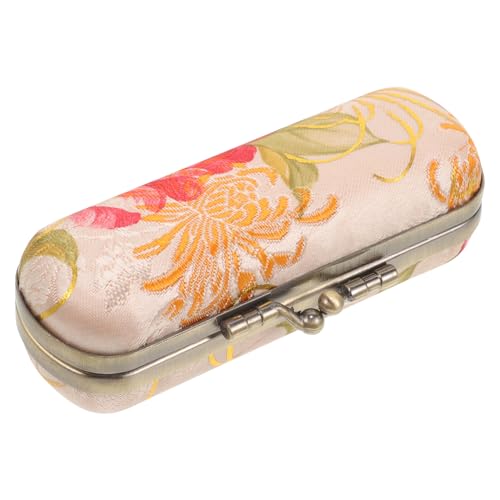 Gatuida Lippenstifthülle für Frauen Tragbarer Kosmetikbehälter Eleganter Lippenbalsam Halter mit Knopfverschluss für Reisen Outdoor Aktivitäten und Partys Kompakt und Leicht mit Gatuida Lippenstifthülle für Frauen Tragbarer Kosmetikbehälter Eleganter Lippenbalsam Halter mit Knopfverschluss für Reisen Outdoor Aktivitäten und Partys Kompakt und Leicht mit von Gatuida