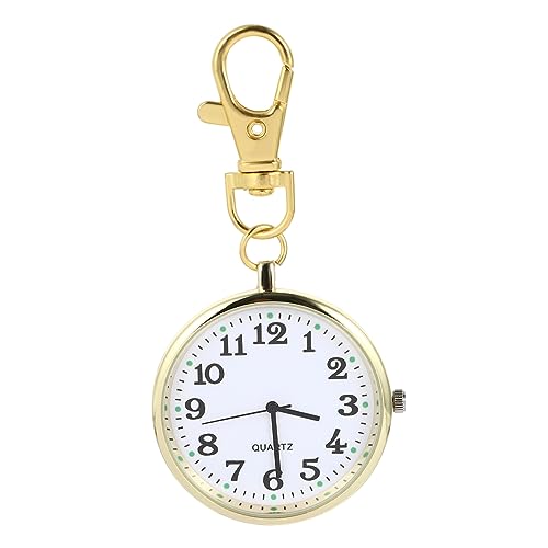 Gatuida Luminous Schlüsselanhänger Taschenuhr für Ärzte und Pflegekräfte Hochwertige Langlebige Uhr mit Großem und Elegantem Design für Senioren und Alltag von Gatuida