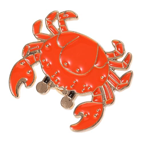 Gatuida Lustige Krabbenbrosche aus Langlebiger Legierung Cartoon Anstecker für Kleidung Jacken und Taschen Modisches Accessoire für Damen und Persönliche Stilgestaltung Gatuida Lustige Krabbenbrosche aus Langlebiger Legierung Cartoon Anstecker für Kleidung Jacken und Taschen Modisches Accessoire für Damen und Persönliche Stilgestaltung von Gatuida