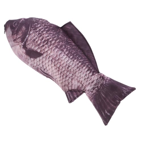 Gatuida Lustiges Federmäppchen in Realistischer Karpfenform aus Strapazierfähigem Nylon Vielseitige Reißverschlusstasche für Stifte Kosmetik und Make Up Originelles von Gatuida