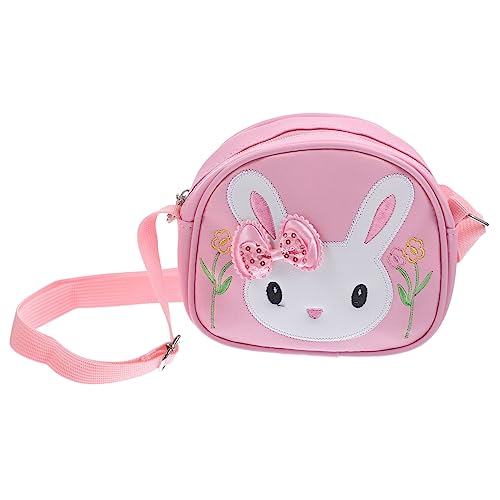 Gatuida Mädchen Umhängetasche mit Hasenmotiv Verstellbare Schultertasche für Kleine Mädchen für Alltag Reisen und Freizeitaktivitäten Langlebiger Reißverschluss für Kleinigkeiten Gatuida Mädchen Umhängetasche mit Hasenmotiv Verstellbare Schultertasche für Kleine Mädchen für Alltag Reisen und Freizeitaktivitäten Langlebiger Reißverschluss für Kleinigkeiten von Gatuida