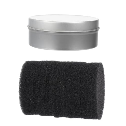 Gatuida Makeup Pinsel Reiniger Teilig Farbschwamm Entferner für Puder und Schattenfarben Langlebiger Reinigungsschwamm Kompakt für Zuhause und Reisen von Gatuida