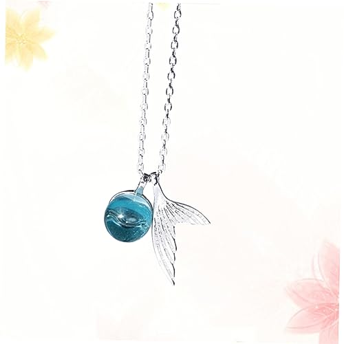 Gatuida Meerjungfrau Halskette mit Tränenanhänger Langlebige Farbstabile Schmuckkette Einzigartiges Design mit Meerjungfrauen Komfortabel für Damen und Freunde Gatuida Meerjungfrau Halskette mit Tränenanhänger Langlebige Farbstabile Schmuckkette Einzigartiges Design mit Meerjungfrauen Komfortabel für Damen und Freunde von Gatuida