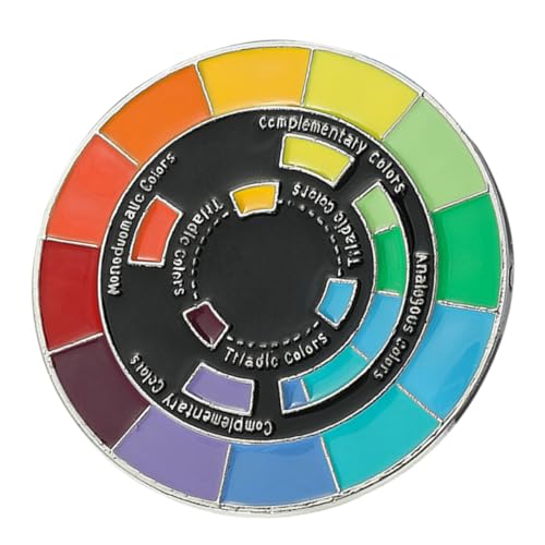 Gatuida Metall Brosche aus Emailliertem Metall Modische Anstecknadel für Damen Langlebig und Leicht Dekoratives Accessoire für Jacken Schals Taschen und Kleidung von Gatuida