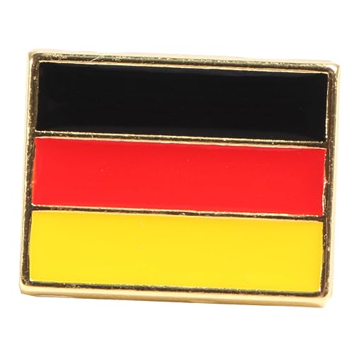 Gatuida Metallflaggenstift Pin-abzeichen Stifte Abzeichen Nähen Nationalflaggenbanner Kleidung Dekoration Anstecknadel Abzeichen Nationalflaggenbrosche Modische Black von Gatuida