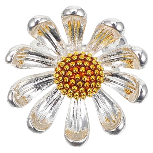 Gatuida Mini Daisy Brosche aus Leichte Blumen Anstecknadel für Damen Modisches Accessoire für Hemd und Bluse Eleganter Schmuck für Konferenz und Festlichkeit von Gatuida