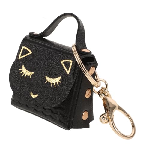 Gatuida Mini Münzbeutel Schlüsselanhänger Cartoon Katze Kleiner Geldbeutel Anhänger Vielseitig Robust Für Mädchen Zubehör von Gatuida