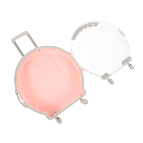 Gatuida Miniatur Reisekoffer Spielzeugkoffer aus Robustem Kompakte Aufbewahrungsbox für Puppenhäuser Detailgetreues Design Multifunktional für Organisieren von Gatuida