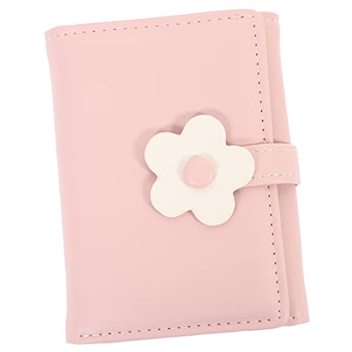 Gatuida Kleine Damen Geldbörse Aus Pu Material Mit Blumen Verzierung Kartenhalter Kartenetui Für Bargeld Karten Quittungen Und Andere Kleine Gegenstände Stilvolle Wahl Für Teenager von Gatuida