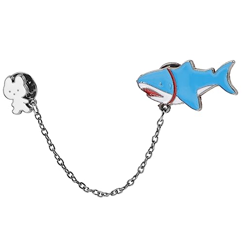 Gatuida Moderne Fischbrosche aus Langlebiger Legierung Cartoon Anstecknadel für Kleidung Rucksäcke und Hüte Modisches Accessoire für Frauen Einzigartiger Lapel Pin nicht Verblassend und von Gatuida