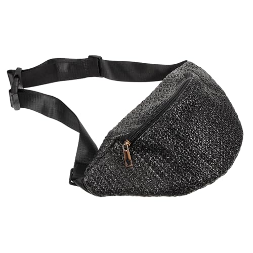 Gatuida Modische Kleine Geflochtene Damen Hüfttasche Verstellbarer Gürtel Langlebiges Material Vielseitige Bauchtasche für Alltag und Outdoor von Gatuida