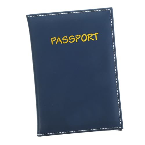 Gatuida Multifunktionaler Reisepasshalter aus Glattem Material Schlankes Kreditkartenetui mit Praktischem Schutz Leichtes Tragbares Passport Holder Wallet für Herren und Reisende von Gatuida