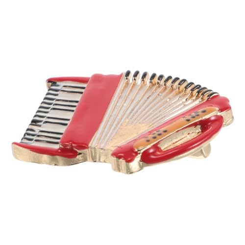 Gatuida Musikbrosche Handgefertigt Akkordeon Design Legierungsbrosche Anstecknadel Sicherer Verschluss Für Herrenanzüge Mäntel Formelle Kleidung Accessoire von Gatuida
