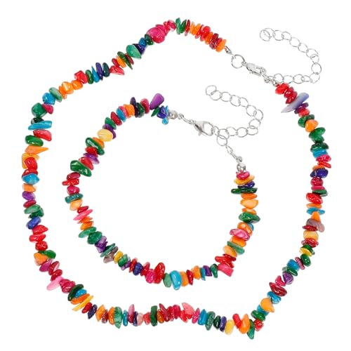 Gatuida Natürliche Damen Schmuckset Muschel Armband Halskette Beachstyle Leicht Hautfreundlich Modisch für Urlaub Alltag Gatuida Natürliche Damen Schmuckset Muschel Armband Halskette Beachstyle Leicht Hautfreundlich Modisch für Urlaub Alltag von Gatuida