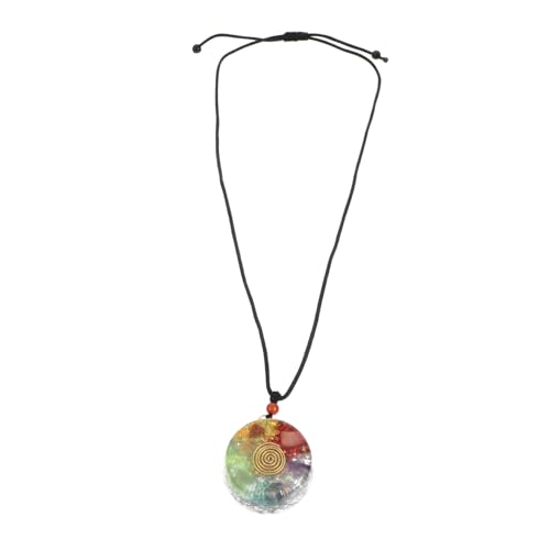 Gatuida Natürliche Kette Farbiger Chakren Anhänger Heilstein Schmuck Damen Meditation Gatuida Natürliche Kette Farbiger Chakren Anhänger Heilstein Schmuck Damen Meditation von Gatuida