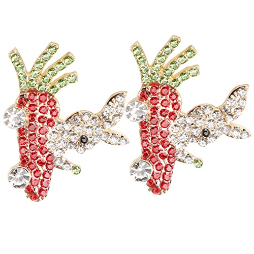Gatuida Niedliche Hasen Ohrstecker mit Funkelnden Strasssteinen Leichte Karotten Ohrringe für Damen Modischer Schmuck für Ostern und Alltag Hypoallergen Langlebiges Legierungsmaterial von Gatuida