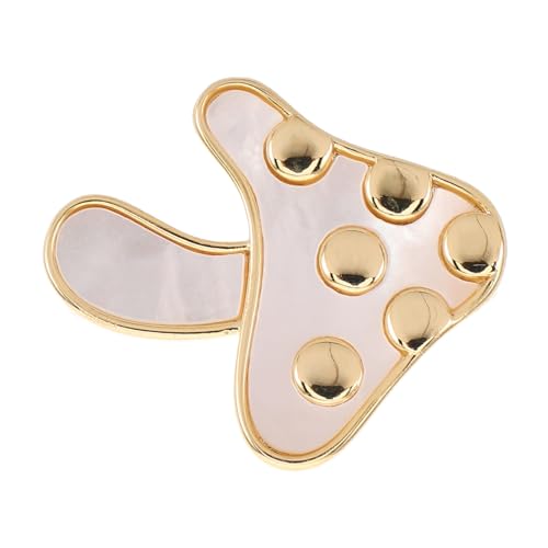 Gatuida Pilzbrosche Für Damen Kupfer Anstecknadel Mit Pilzmotiv Dekoratives Abzeichen Für Schal Kleid Und Anzüge Haltbare Hutnadel Für Freizeitkleidung von Gatuida