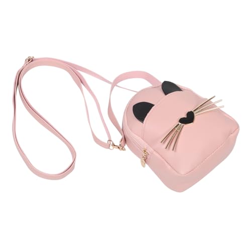Gatuida Niedliche Umhängetasche Katze Design PU Wasserabweisend Leicht Mädchen Crossbody Tasche Für Kleine Mädchen Komfortabel Alltag Snacks Organizer von Gatuida