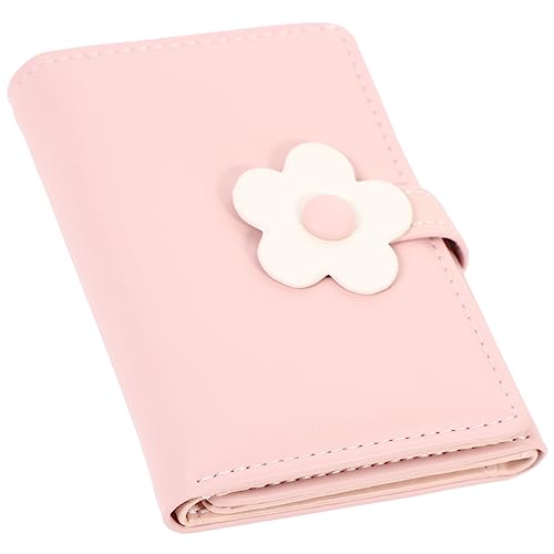 Gatuida PU Brieftasche für Damen Dreifach Gefaltet mit Blumendekor Kleine Geldbörse für Jugendliche Geburtstag oder Valentinstag von Gatuida