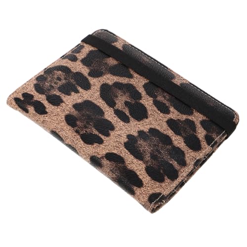 Gatuida PU Leopard Muster Reisepasshülle mit RFID Schutz Multifunktionale Reisepassetui mit Mehreren Kartenfächern und Ticketfach Modische und Sichere Reiseaccessoire für Damen und Herren von Gatuida