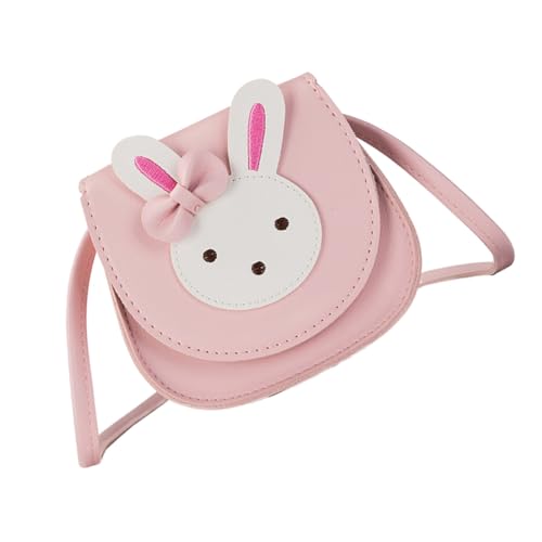 Gatuida PU Mini Umhängetasche Mädchen Leichte Sommer Schultertasche mit Niedlichem Hasen Motiv Strapazierfähiges Material und Weicher Trageriemen für Strand Party und Alltag von Gatuida