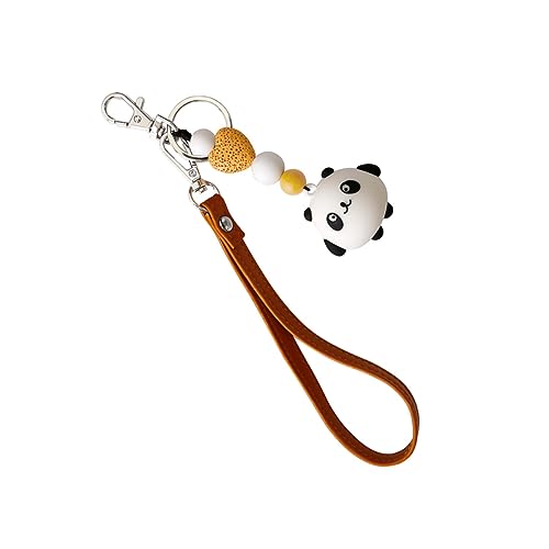 Gatuida Panda Schlüsselanhänger PVC Süßer Tier Anhänger für Taschen Rucksäcke und Schlüssel als für Frauen Mädchen und Robuste und Praktische Schlüsselhalterung von Gatuida