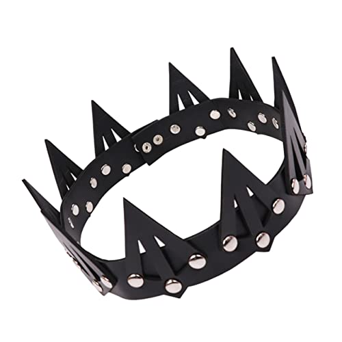 Gatuida Party Krone Haarreif für Braut und Performance Goldene Ball Krone Haarband für Karneval Hochzeit und Cosplay Schmuckstück für Fest Maske und Bühnenauftritt von Gatuida