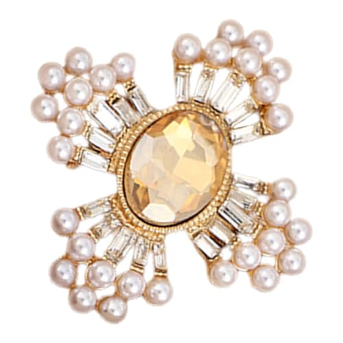 Gatuida Perlen Barock Brosche für Damen Schmucknadel für Kleidung Schal und Cardigan mit Einzigartigem Design und Feiner Verarbeitung für Verschiedene von Gatuida