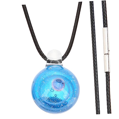 Gatuida Kugelanhänger Halskette Für Damen Weltraum-design Personalisierte Kette Mit Kugel Ästhetischer Schmuck Für Mädchen Hautfreundliches Harz von Gatuida