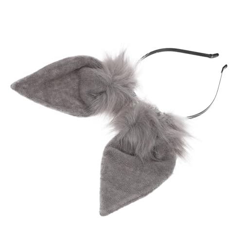 Gatuida Plüsch Cosplay Hasenohren Haarreif Weiches Party Haaraccessoire Sicheres Material Rutschfest Vielseitig für Halloween Fasching Weihnachtsfeier Karneval Geeignet von Gatuida