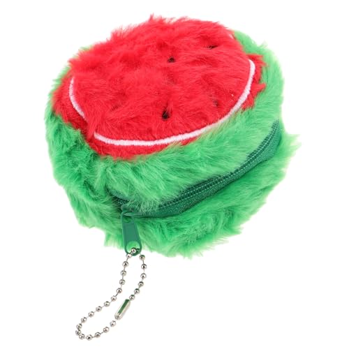 Gatuida Plüsch Geldbörse Mädchen Wasserballonform Weiches Material Robuste Verarbeitung Kleiner Münzbeutel für Schlüsselanhänger Niedliches Portemonnaie von Gatuida