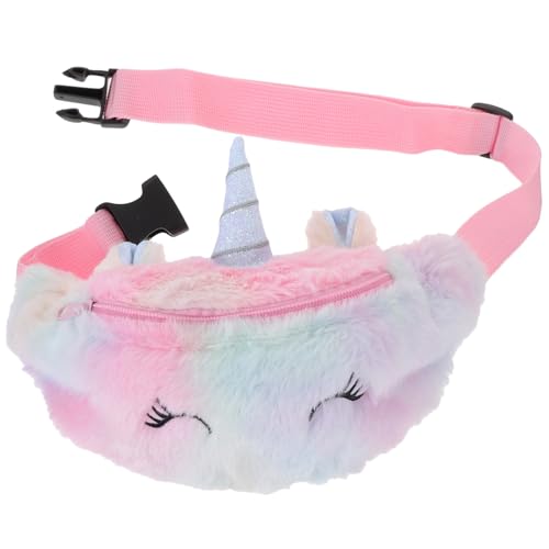 Gatuida Plüsch Hüfttasche Damen Handtasche Flauschige Crossbody Bag Mode Schultertasche Weiches Material für Handy Kosmetik Schlüssel Aufbewahrung Zufälliger Stil von Gatuida