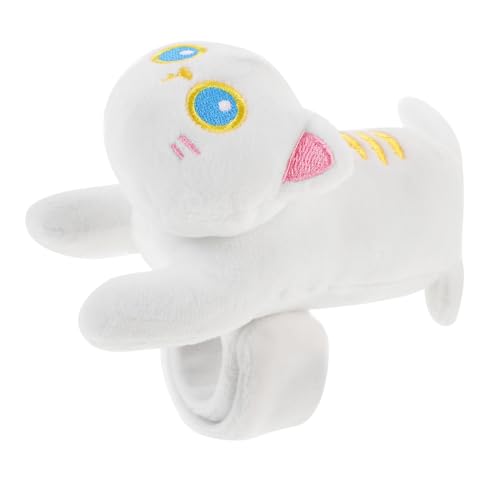Gatuida Plüsch Katzen Schnapparmband aus Weichem Plüsch und Stabiles Strapazierfähiges Kuscheltier Armband für Partys Halloween und Geburtstagsgeschenke Einfach zu Tragen und von Gatuida