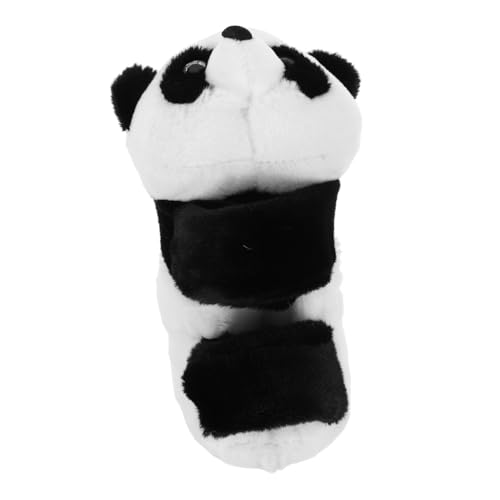 Gatuida Plüsch Panda Slap Armband Großes Kuscheliges Tierhandgelenkband Süßes Cartoon Panda Design Weiches Plüschtier für Partygeschenke Kindgerechtes Langlebiges und Bequemes Snap von Gatuida