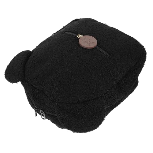 Gatuida Plüsch Rucksack Bärenohr Design Mädchen Schultertasche Reisen Spielzeug Lagerung Tasche Leicht Tragbar von Gatuida