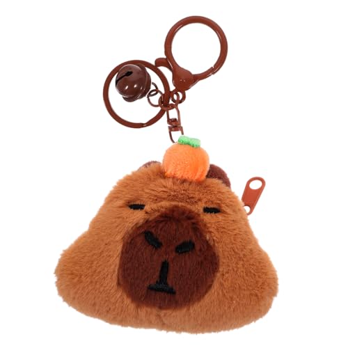 Gatuida Plüsch Tier Münzbeutel Tragbare Niedliche Geldbörse mit Schlüsselanhänger für Mädchen Wasserplatze für Partys und Einkäufe Langlebiges Baumwollmaterial von Gatuida