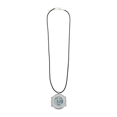 Gatuida Pocket Lanyard Alarm Anhängeruhr- Klettern Verstellbar Krankenschwester Weiß Elektronische Kette Damen Jungen Kette Timer: Mini- Multifunktion Workout Herren Business von Gatuida