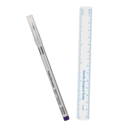 Gatuida Präziser Augenbrauen Tattoo Stift mit Blauem Einzelnadelkopf und Papier Eyebrow Ruler für Exakte Positionierung für Anfänger und Profis im Permanent Make Up Gatuida Präziser Augenbrauen Tattoo Stift mit Blauem Einzelnadelkopf und Papier Eyebrow Ruler für Exakte Positionierung für Anfänger und Profis im Permanent Make Up von Gatuida